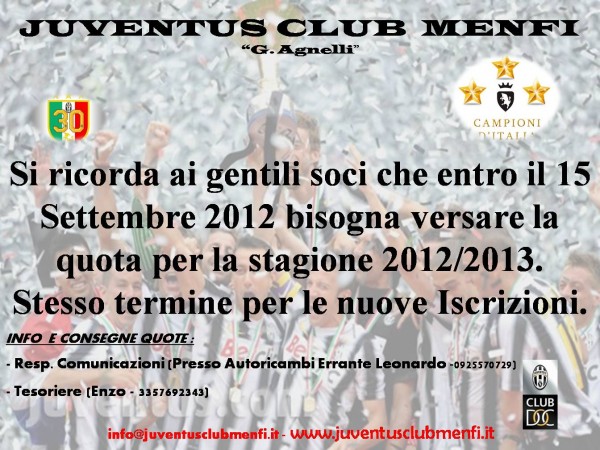 Si riparte da Campioni....